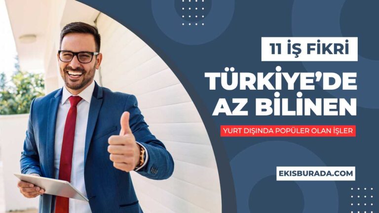 Yurt dışında popüler olan işler